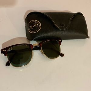Rayban clubmaster classic glasses tortoise frame